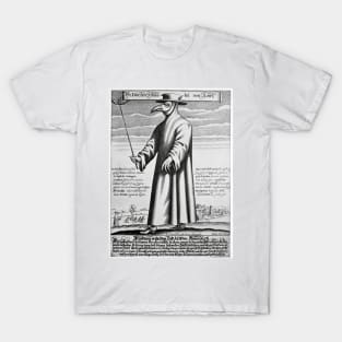 Plague doctor, 17th century artwork (C008/3907) T-Shirt